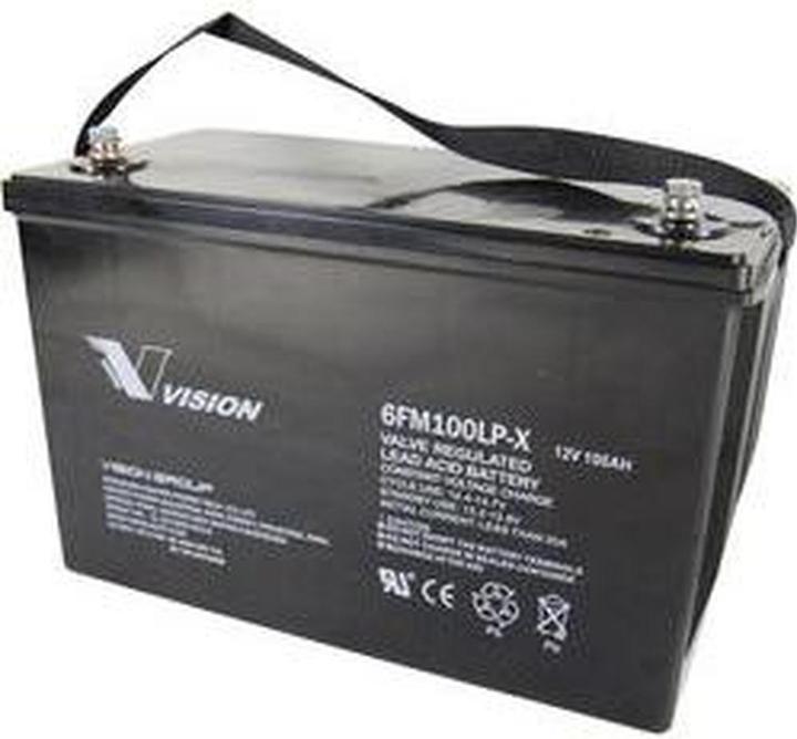 Produktbild Vision Solarakku 12 V 100 Ah Akkus FM (12 V, 100 Ah)