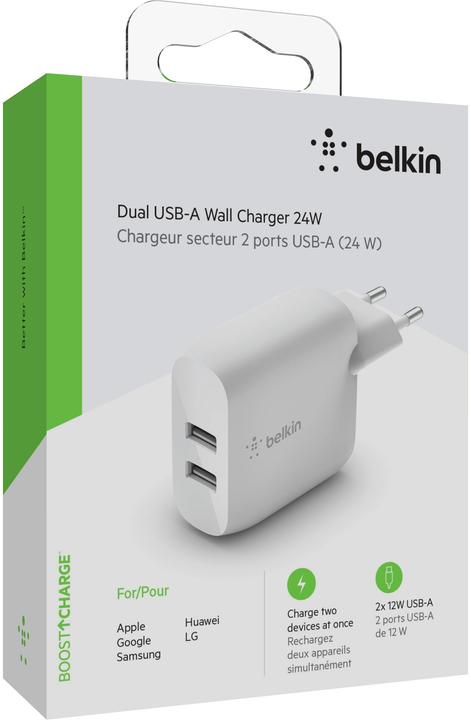 Actual product image Belkin Boost Charge (12 W, 2 ports)