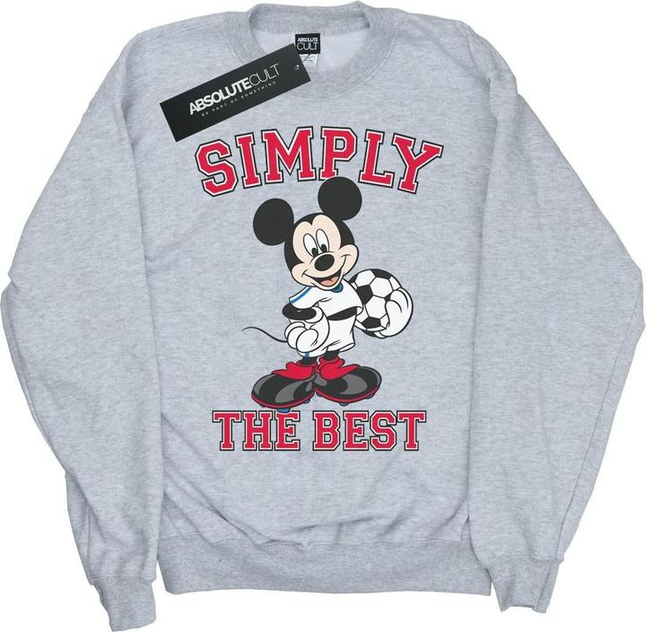 Actual product image Disney Girls Mickey Mouse Simply The Best Sweatshirt (116)