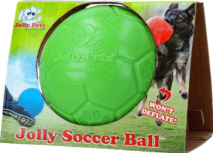 Immagine prodotto Jolly Pets Pallone da calcio 15cm Appel Verde - (JOLL036D) (Palla giocattolo per cani)
