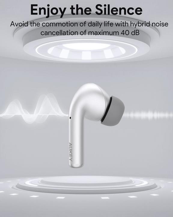 Actual product image Aukey Beyond ANC Pro EP-B1 (ANC, 25 h, Wireless)