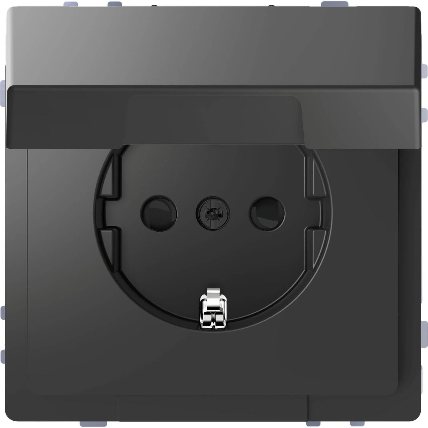 Thumbnail - Merten, Steckdose, Steckdose System Design Anthrazit MEG2310-6034