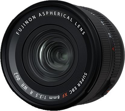 Actual product image Fujifilm FUJINON XF 8mm F3.5 R WR (Fujifilm Fujinon XF, APS-C / DX)