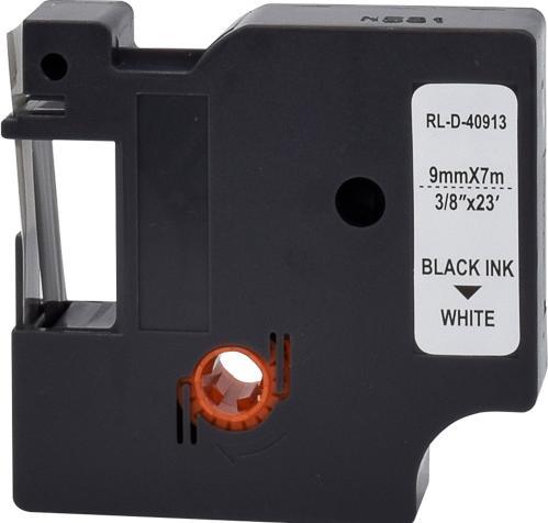 Neutral DYMO D1 9mm SCHWARZ-WEISS (0.90 cm, Schwarz)