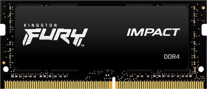 Actual product image Kingston FURY Impact (1 x 16GB, 2666 MHz, DDR4-RAM, SO-DIMM)