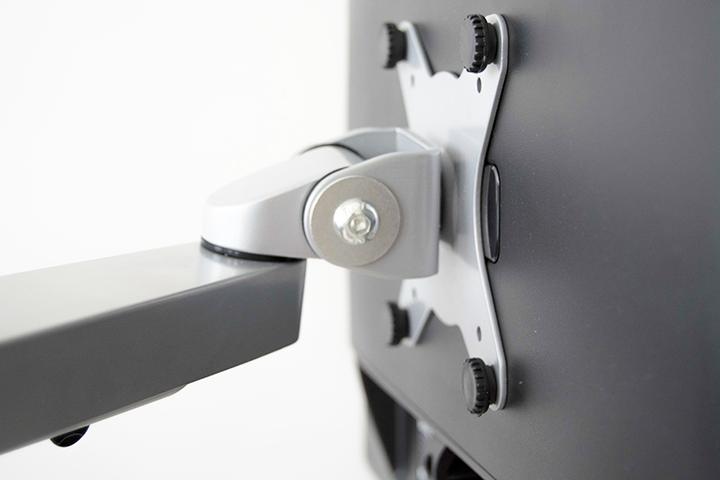 Immagine prodotto Kenson Monitor Arm med gaspatron (sølv) (Tavolo, 32", 9 kg)