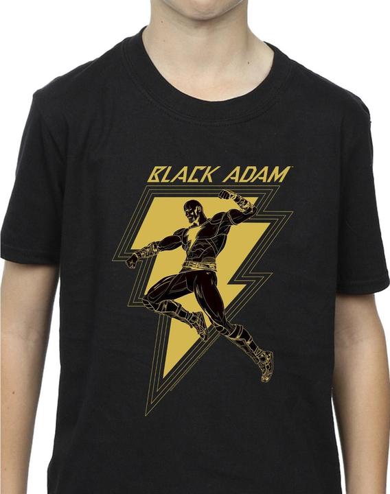 Image du produit - T-shirt BLACK ADAM GOLDEN BOLT CHEST - Garçon (128)