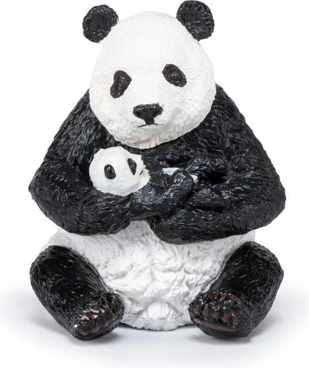 Image du produit Papo Panda assis avec son petit
