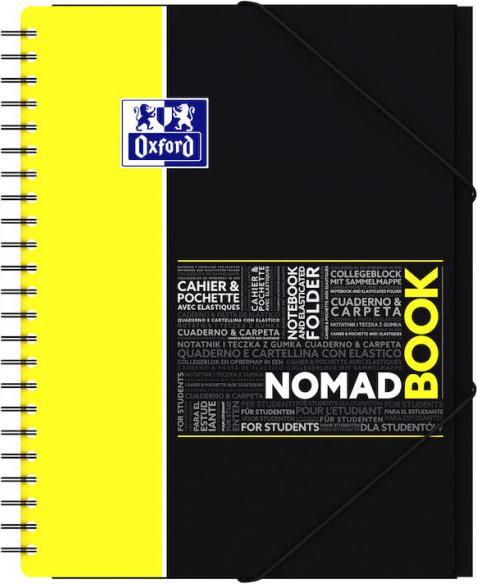 Produktbild Oxford Collegeblock Mappe Nomadbook (A4+, Liniert, Harter Einband)