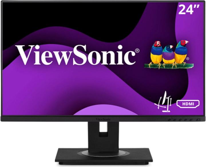 Produktbild Viewsonic VG Series VG2448a 61 cm (24" ) 1920 x 1080 Pixel Full HD LED Schwarz (1920 x 1080 Pixel, 24")