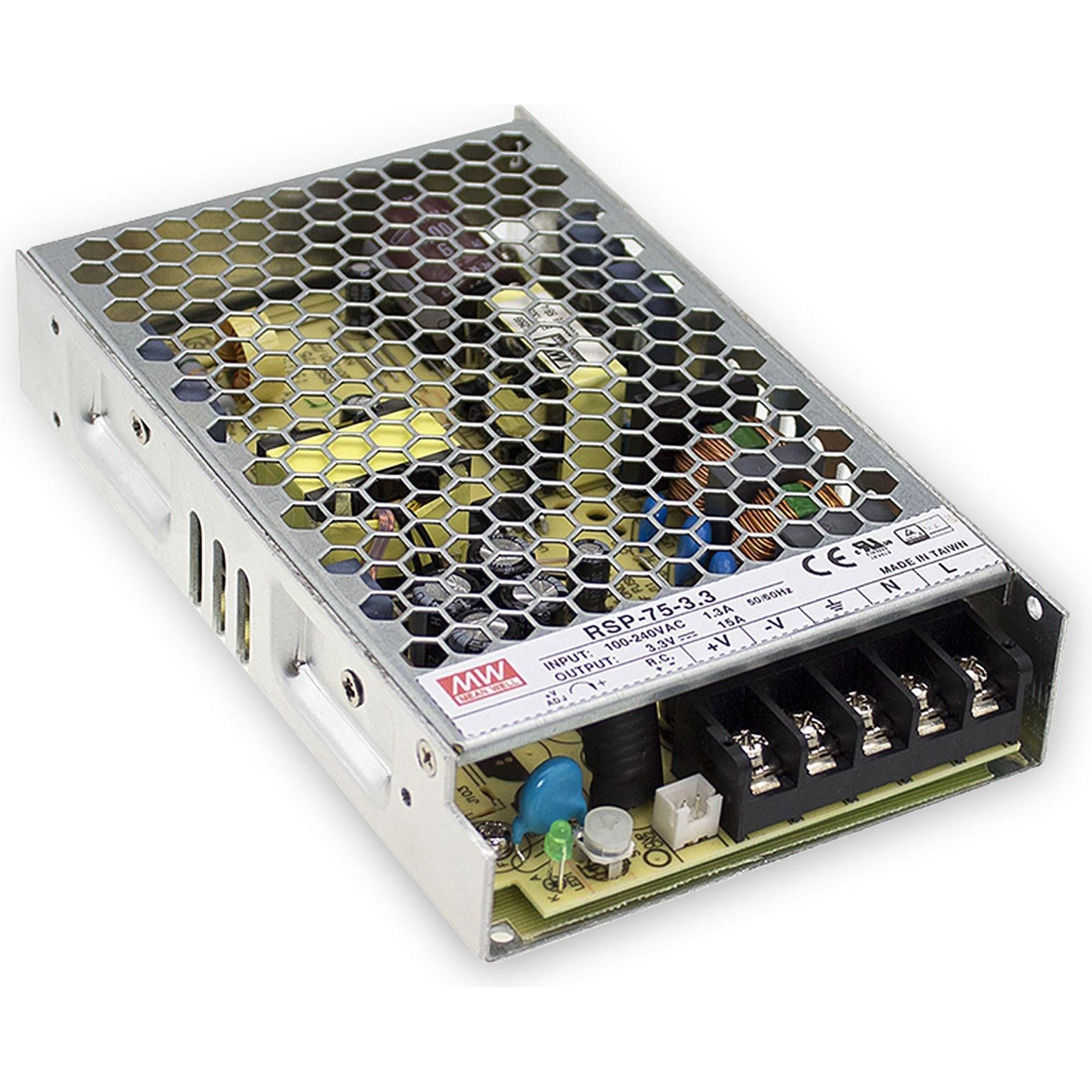 Thumbnail - MeanWell Power Supply Switch Mode 24V 76.8W, Universalladegerät