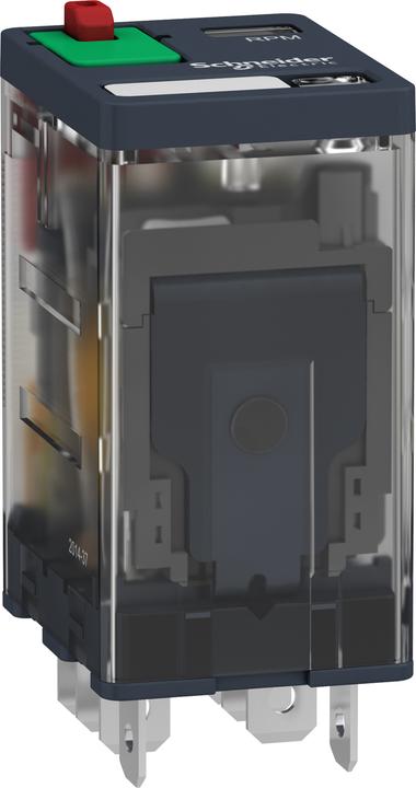 Actual product image Schneider Electric Plug-in relay, 250 V, 15A, rpm+options