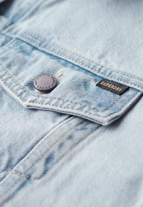 Actual product image Superdry Emb Denim Trucker Jacket (10XL)