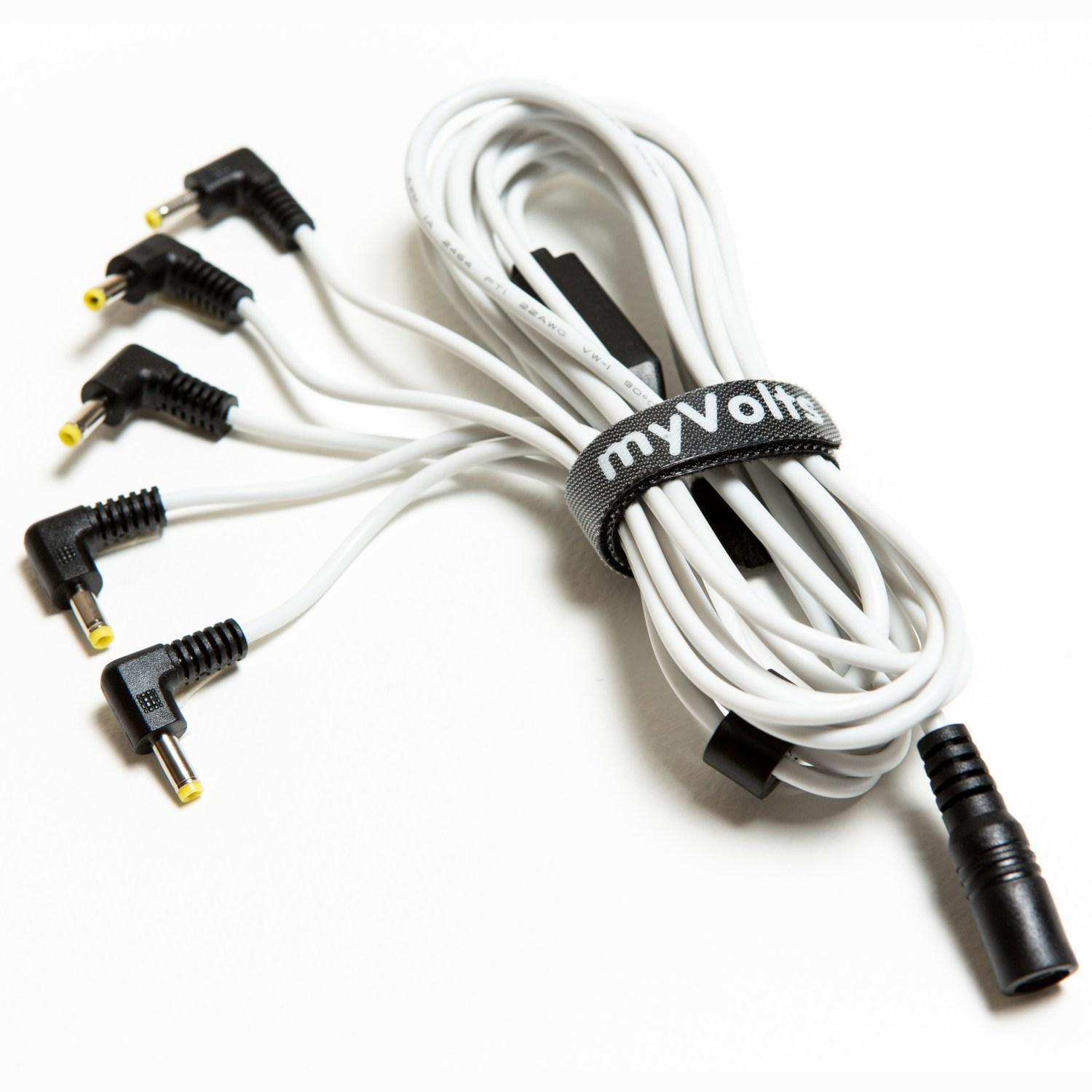 Thumbnail - MyVolts DD731MWT- power splitter cable volca white, Stromkabel