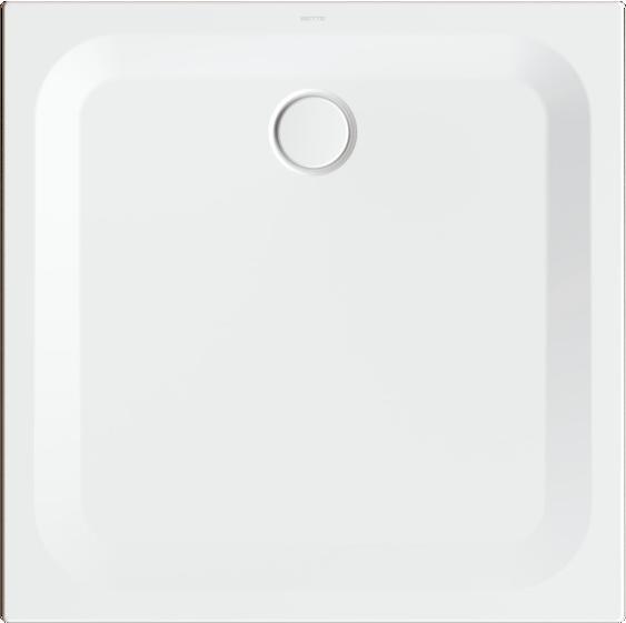 Produktbild Bette Ultra Rechteck-Duschwanne 1000x1000x25mm, mit Glasur Plus, 5940