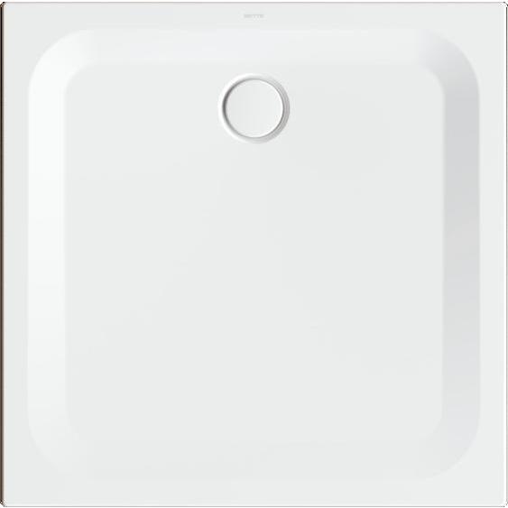 Bette, Duschwanne, Ultra Rechteck-Duschwanne 1000x1000x25mm, mit Glasur Plus, 5940