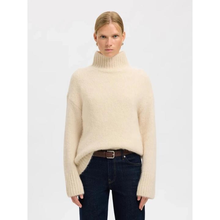 Produktbild Selected Slfgabriella Ls Knit High Neck Noos (L)