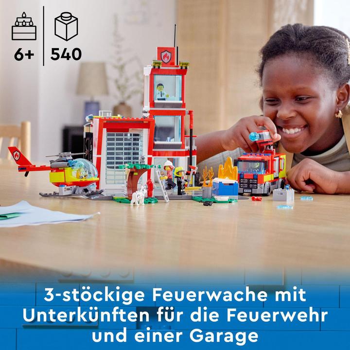 Produktbild LEGO Feuerwache (60320, LEGO City)