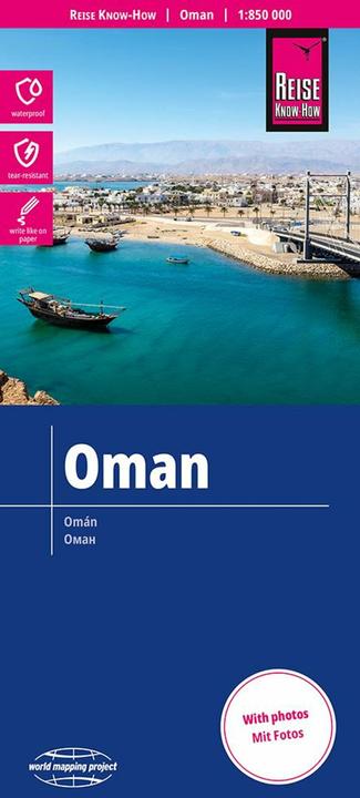 Progetto cartografico mondiale Oman (1:850.00)