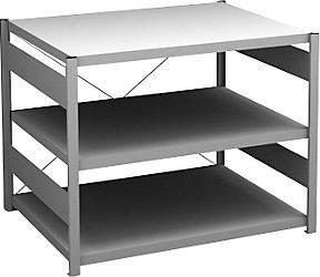 Actual product image kaiserkraft Sideboard plug-in shelf, galvanized