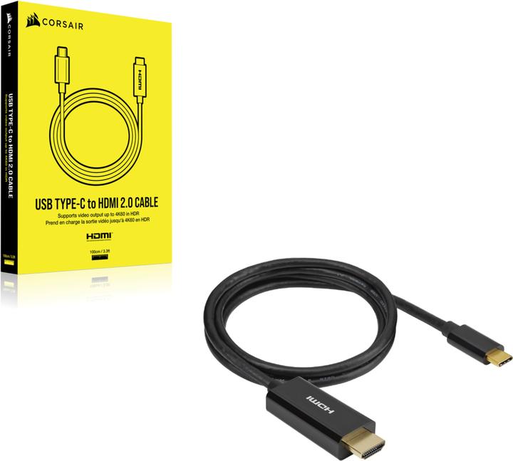 Produktbild Corsair HDMI – USB Typ C (1 m)