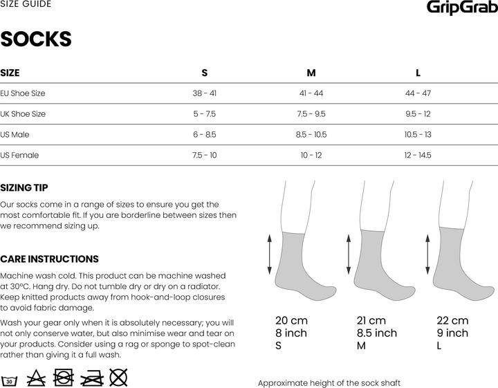 Produktbild GripGrab FastStream Aero Socken (41 - 44)