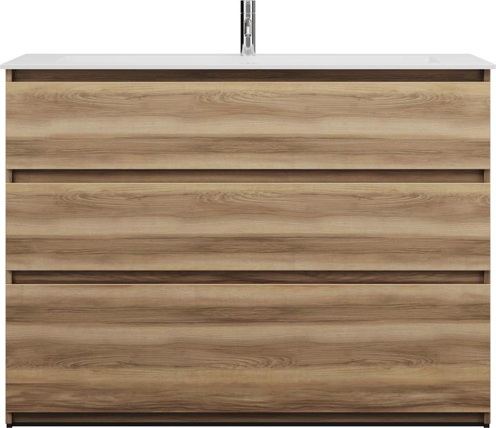 Immagine prodotto burgbad Lavabo in getto minerale Lin20 colore bianco lucido incluso mobiletto profondità 495 mm 3 c