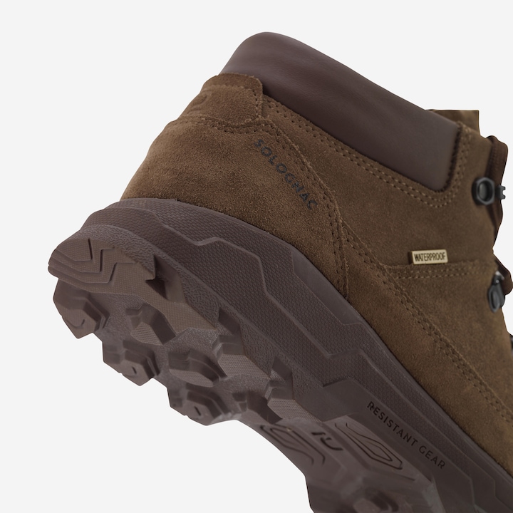 Actual product image Solognac Hunting boots Crosshunt 110 Heritage waterproof brown (44)