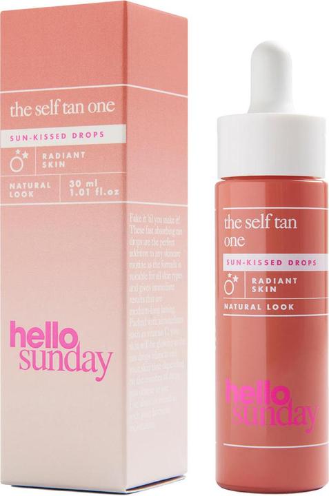 Actual product image Hello sunday the self tan one Tan drops (30 ml)
