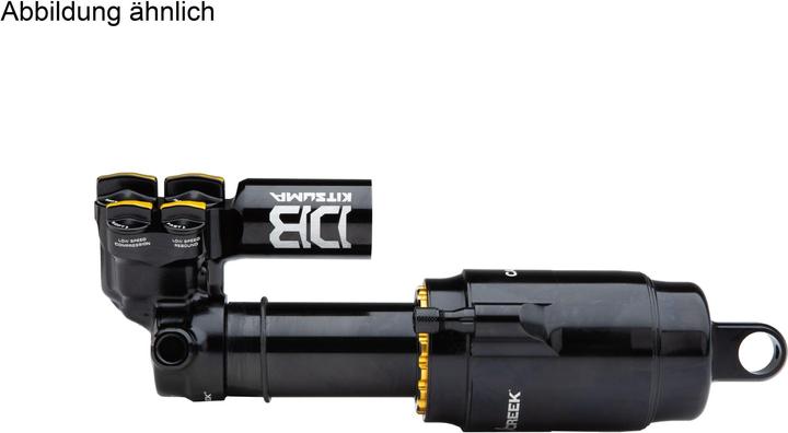 Image du produit Cane Creek DBKitsuma Air amortisseur à air, 205/62.5mm, Trunnion, 15.02mm Open End Eye (205 mm, 62.50 mm)