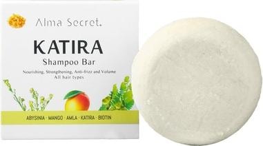 Immagine prodotto Alma Secret Katira Bar Solid Shampoo Rinforzante e Idratante Anti-Crespo Metodo Shampoo Riccio Solfato Para (Shampoo solido)