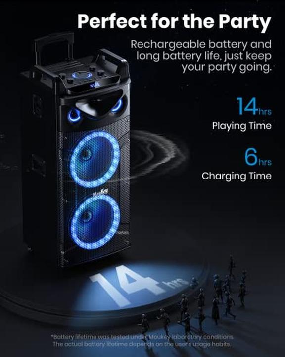 Produktbild MouKey MK3024 - Karaoke-Anlage (Aktiv)