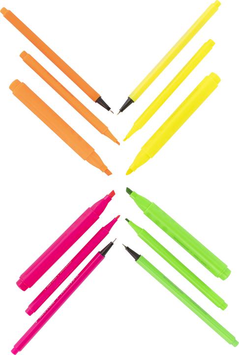 Produktbild Bruynzeel Filzstifte Neon 4 Farben (4x)