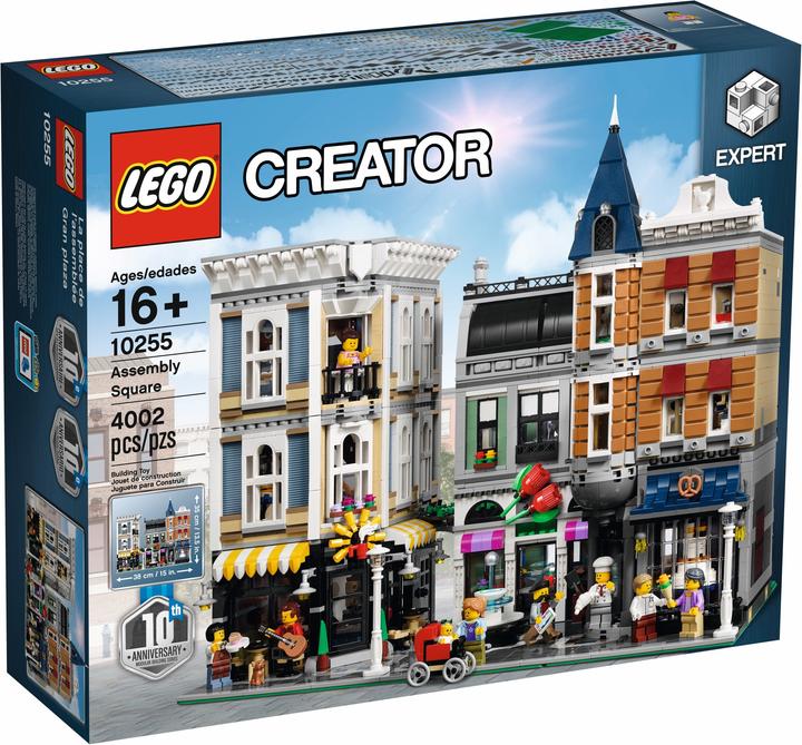 Image du produit LEGO La place de l’assemblée (10255, LEGO difficiles à trouver, LEGO Creator Expert)