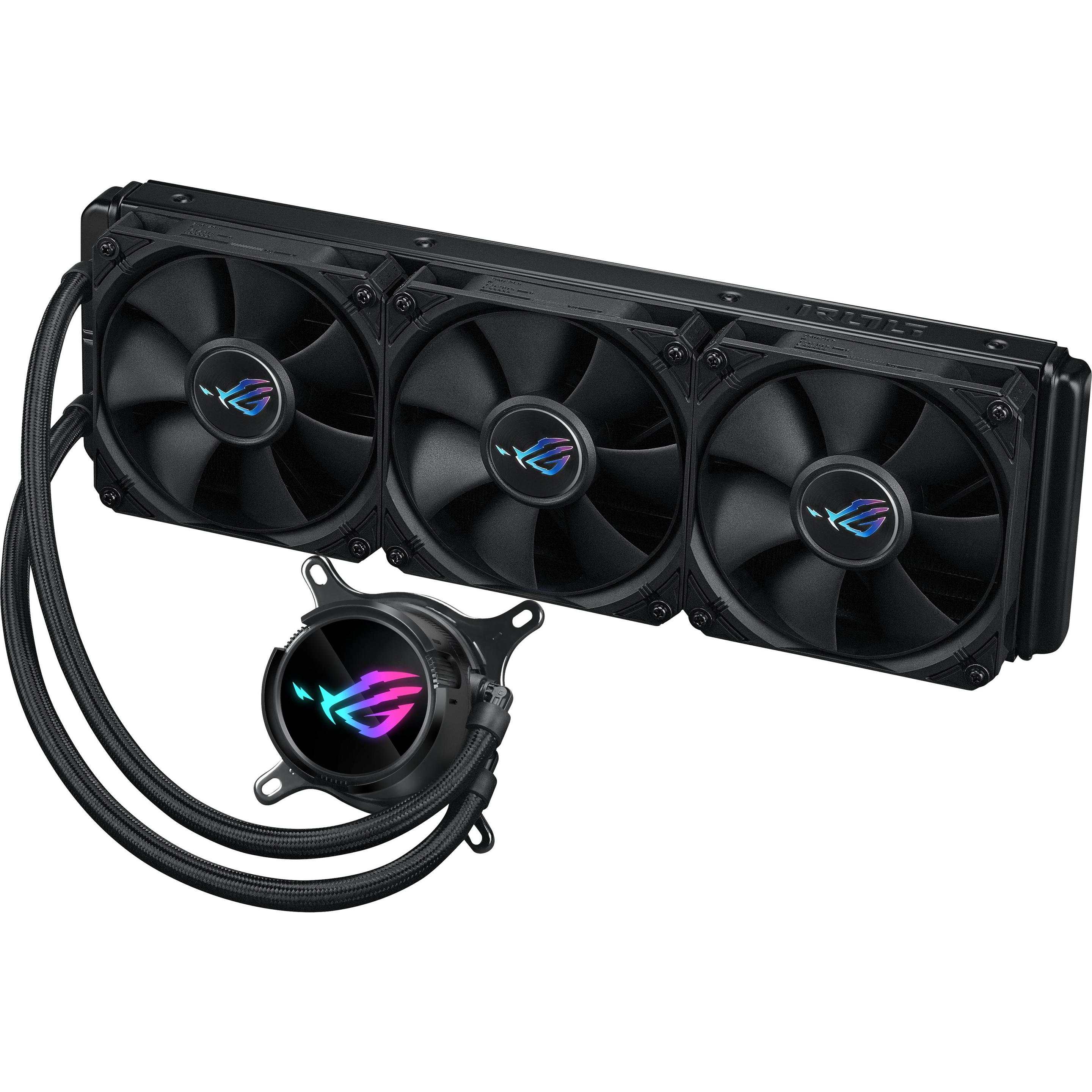ASUS ROG STRIX LC III 360, CPU Wasserkühler, Schwarz