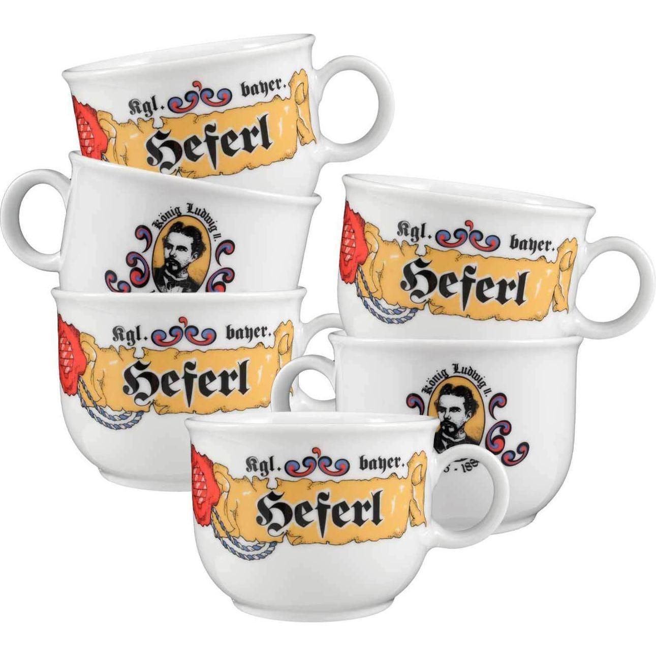 Seltmann, Tasse, Compact Bayern Kaffeetassen (210 ml, 6 x)
