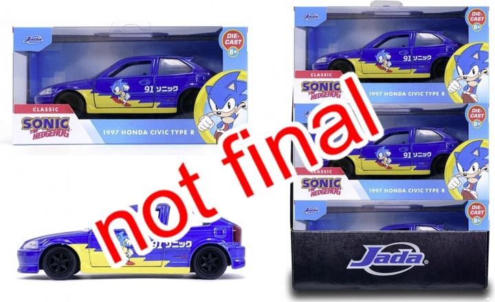 Image du produit Jada Sonic 1997 Honda Civic Type-R 1:32