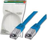 Produktbild Digitus CAT5e SF-UTP Patchk.,3m, Blau (UTP, CAT5e, 3 m)