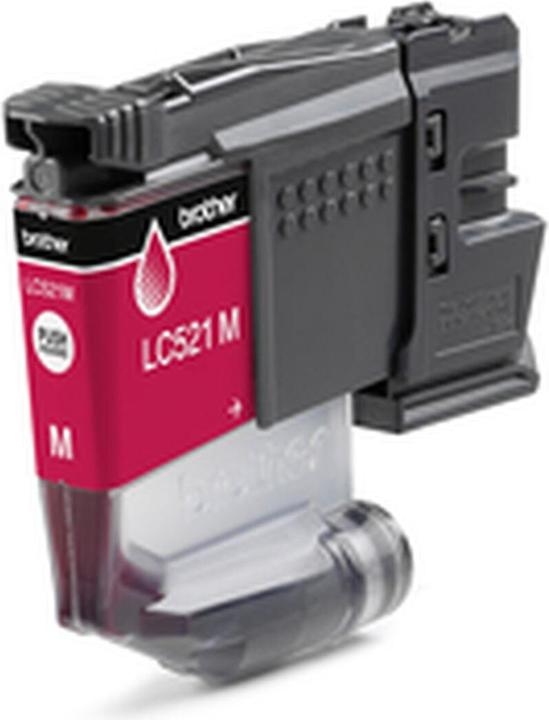 Brother LC521M Cartouche d'encre authentique - Magenta (M)