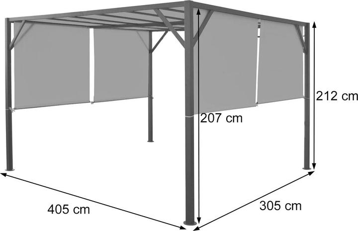 Actual product image MCW Beja-3x4m (405 cm, 305 cm)