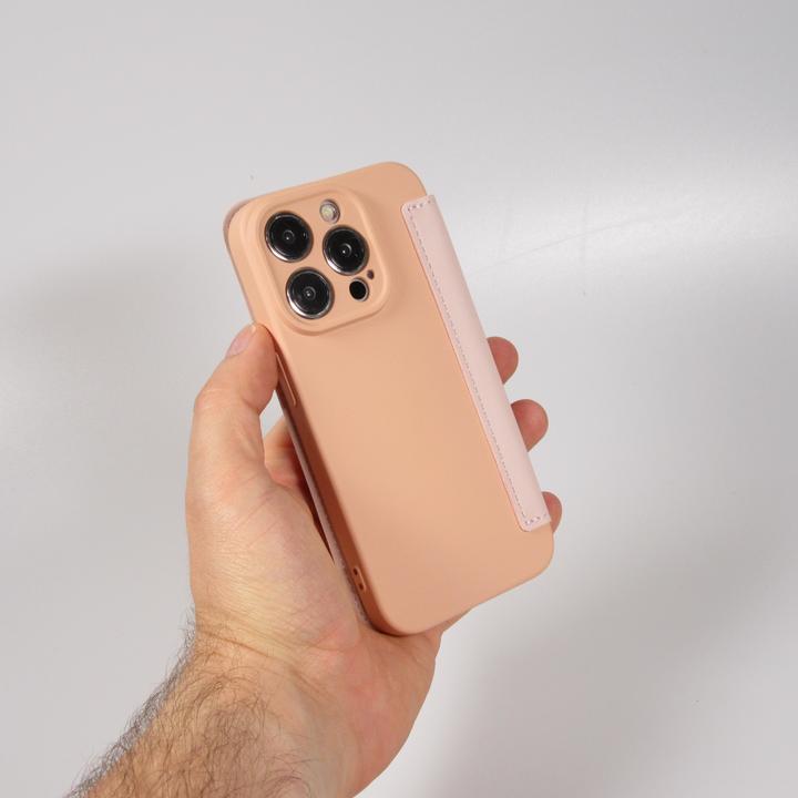 Image du produit PhoneLook Fourre Flip silicone souple avec surface lisse et mate (Apple iPhone 15 Pro)