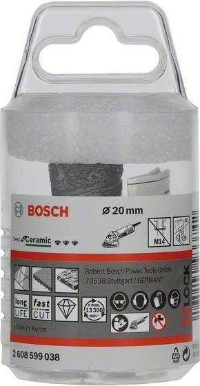 Produktbild Bosch Professional Zubehör PRO Core Cutter dry, 6 x 30 mm (6 Millimeter)