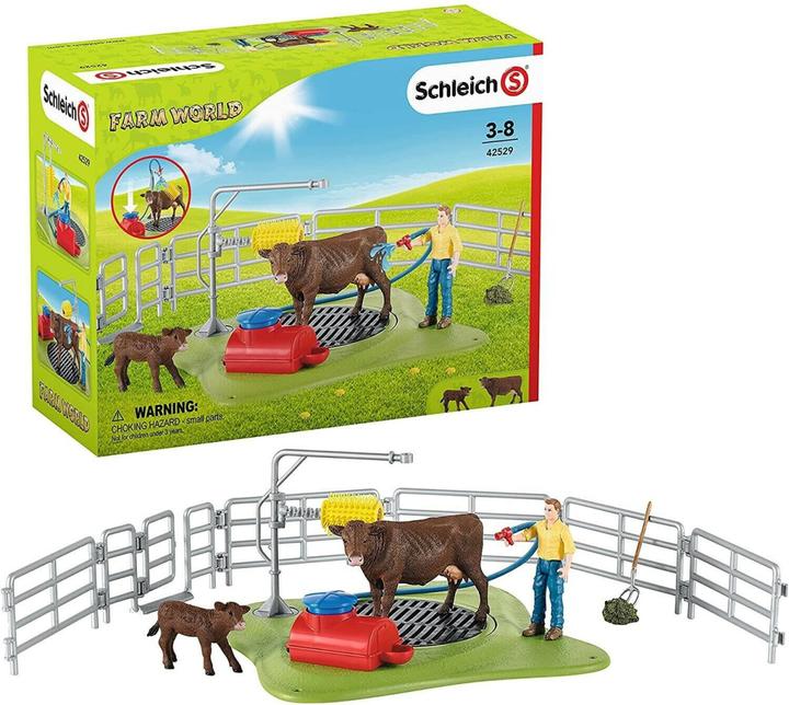 Image du produit Schleich Station de lavage de vaches