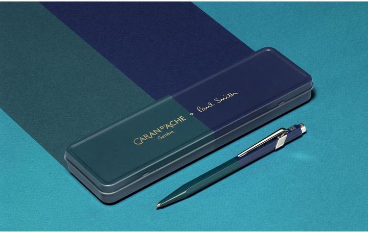 Actual product image Caran d'Ache 849 Paul Smith Sonderedition 4 (Dark Blue, 1 x)