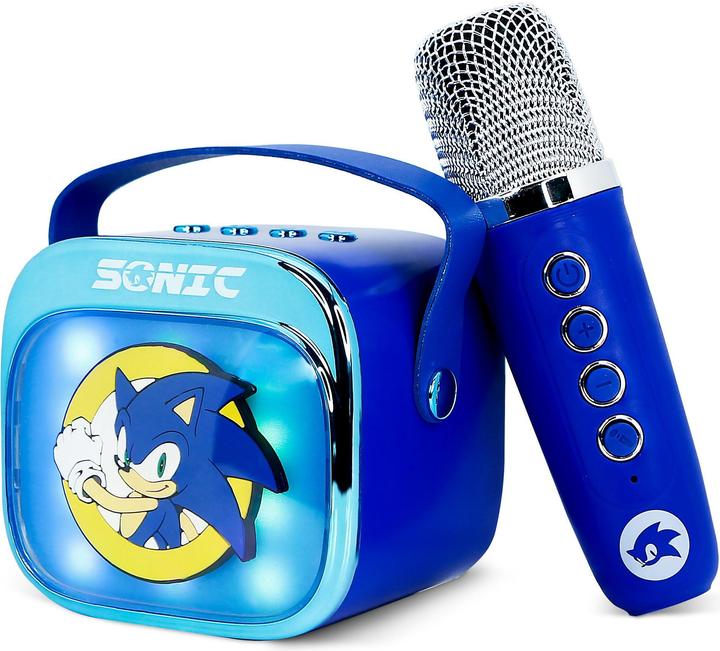 Actual product image OTL Sonic LED Wireless Karaoke Lautsprecher und Mikrofon