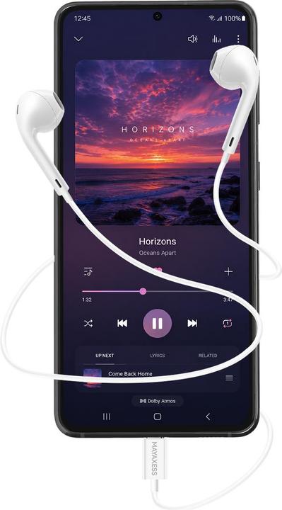 Produktbild Mayaxess USB-C Kopfhörer Galaxy S21 Plus (Kabelgebunden)