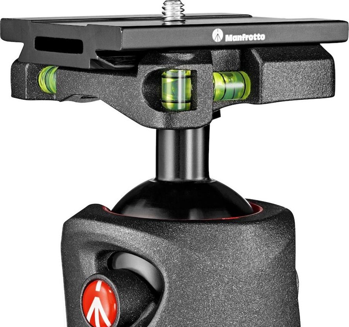 Actual product image Manfrotto XPRO ball head with Q6 Top Lock quick release bracket (Spherical head)