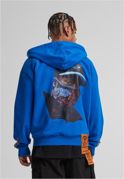 Produktbild Forgotten Faces Hooded Guy Oversize Zip Hoody cobalt blue M (M)