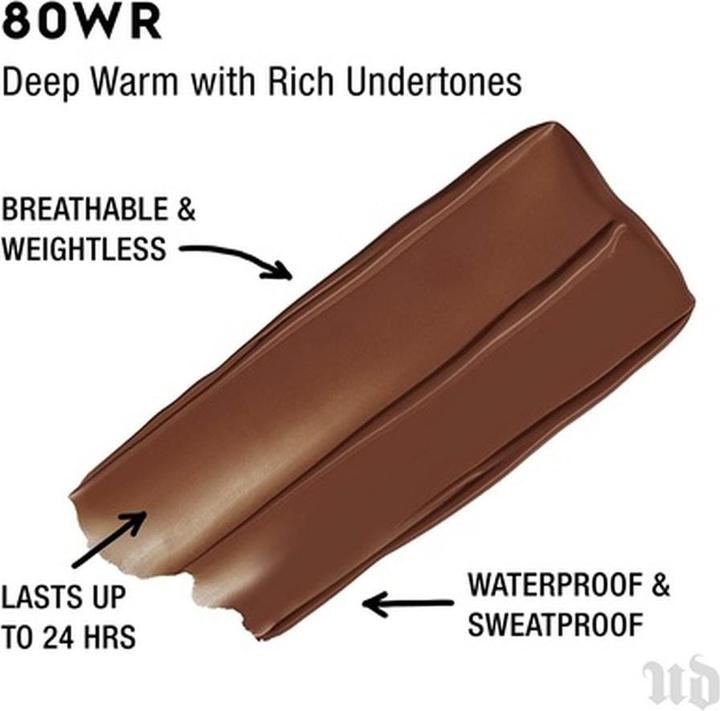 Image du produit Urban Decay Fond de teint liquide sans poids Stay Naked 80WR 30ml (80WR)