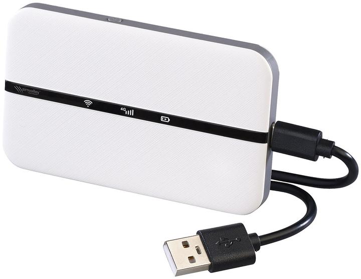 Image du produit Simvalley Routeur mobile 4G/LTE au format carte de crédit